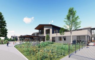 Rendering of the new Marshall Elementary