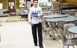 Discovery Middle School student William Clark